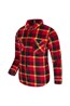 028750 FLEECE CHECK KIDS SHIRT