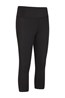 030046 BLACKOUT HIGH WAISTED CAPRI WOMENS LEGGING