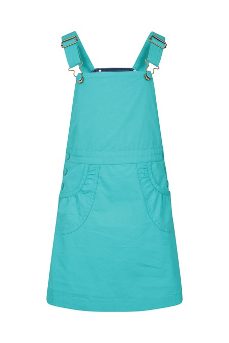 030052 DUNGAREE KIDS DRESS