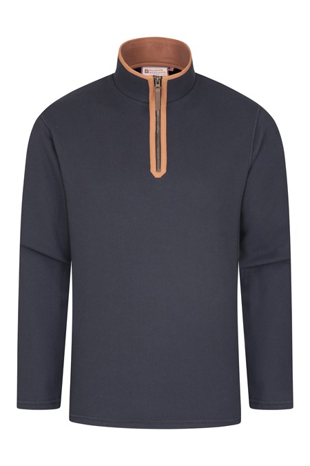 030065 BETA CONTRAST ZIP NECK TOP