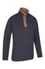 030065 BETA CONTRAST ZIP NECK TOP