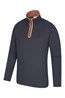 030065 BETA CONTRAST ZIP NECK TOP