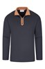 030065 BETA CONTRAST ZIP NECK TOP