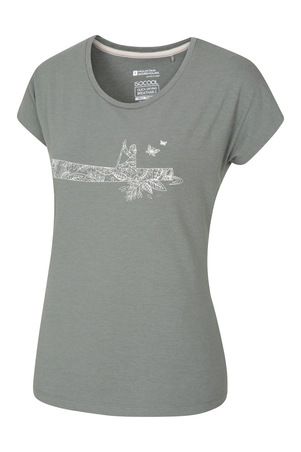 Mountain Warehouse WMS canot Imprimé Femme tee tshirt