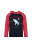 030212 EC RAGLAN KIDS HOODIE