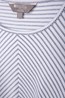 030213 MELROSE 3/4 SLEEVE STRIPE KNIT TOP