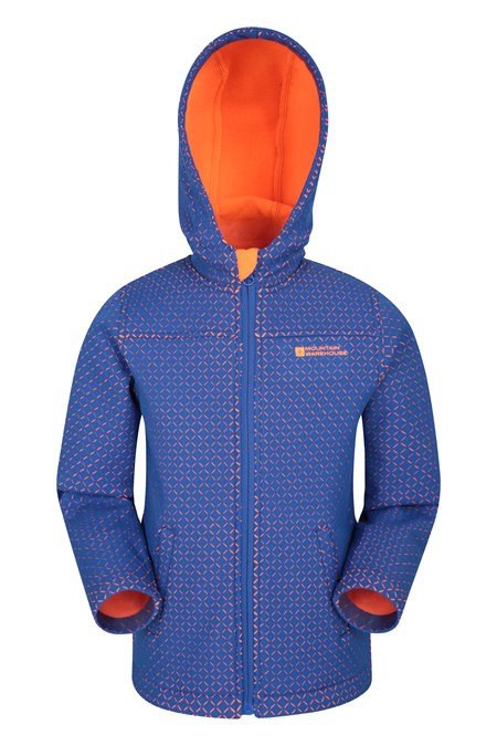 030219 LASER CUT KIDS SOFTSHELL