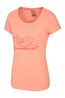 030276 TREE LANDSCAPE PRINTED WOMENS TEE