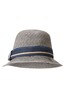 030314 STRAW TRILBY HAT