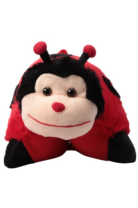 030413 CHARACTER PILLOW - LADYBIRD