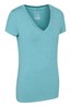 030488 VITALITY WOMENS VEE NECK TEE