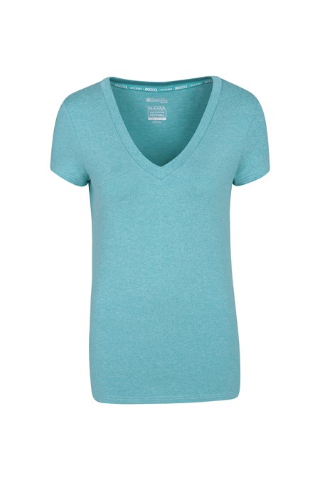 030488 VITALITY WOMENS VEE NECK TEE