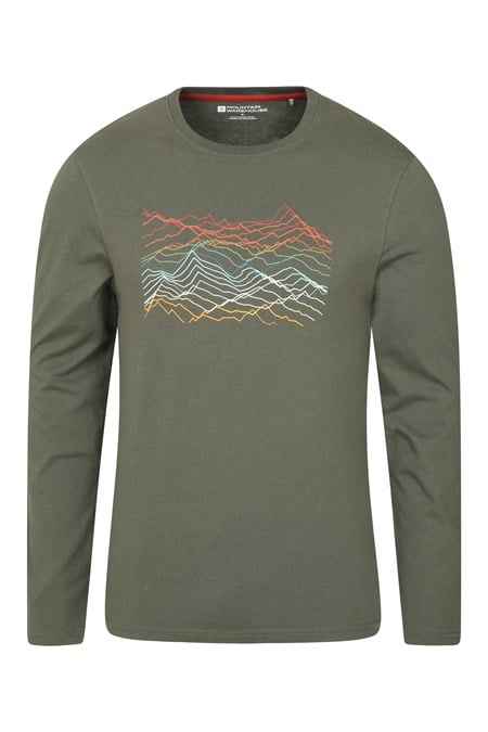 031097 MOUNTAIN RICHTER SCALE LS TEE