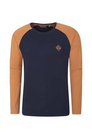 Camiseta Manga Larga Winter Print Hombre
