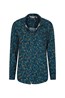 031119 DAISY PRINTED LS WOMENS SHIRT