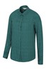 031119 DAISY PRINTED LS WOMENS SHIRT