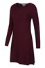 031120 HAZEL WOMENS LS KNITTED DRESS