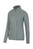 031127 EXETER WOMENS FULL ZIP KNITTED TOP