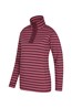 031145 GLAZE HALF ZIP WOMENS SWEAT TOP