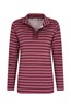 031145 GLAZE HALF ZIP WOMENS SWEAT TOP