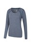 031171 ENLIGHTEN PRINTED WOMENS LS TEE
