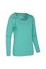 031171 ENLIGHTEN PRINTED WOMENS LS TEE