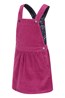 031184 CORD KIDS DUNGAREE DRESS