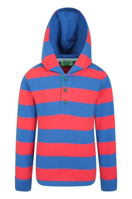 031190 STRIPE RUGBY KIDS SHIRT