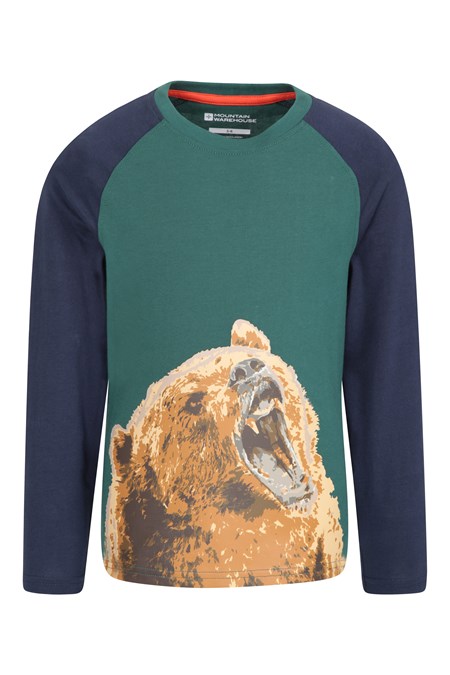 031218 GRIZZLY BEAR KIDS TEE