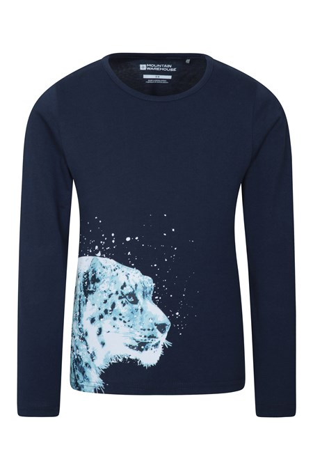 031221 SNOW LEOPARD KIDS TEE