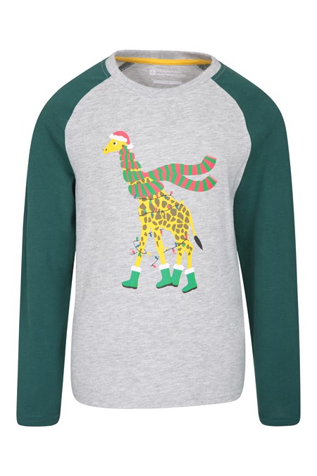 031228 SAFARI XMAS KIDS TEE