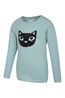 031229 SEQUIN CAT KIDS TEE