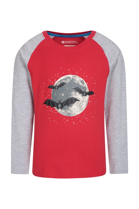 031244 GLOW IN THE DARK BAT KIDS TEE
