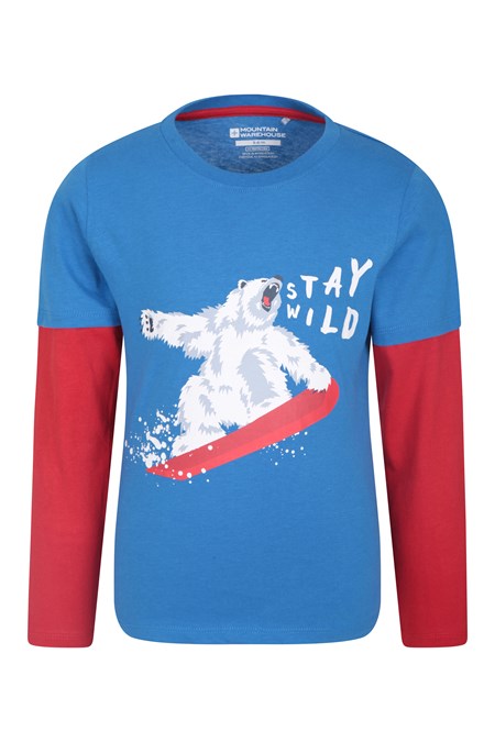 031257 STAY WILD KIDS TEE