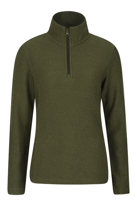 031297 CAMBRIDGE HALF ZIP WOMENS TOP