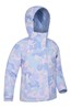 031321 VAIL CAMO PRINTED KIDS SKI JACKET
