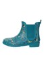 031479 WINTER ANKLE PRINTED WOMENS RUBBER WELLIE