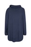 031498 ALPS ROLL NECK WOMENS KNITTED CAPE