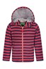 031516 AVIEMORE KIDS STRIPED FUR LINED FLEECE HOODY