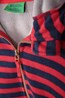 031516 AVIEMORE KIDS STRIPED FUR LINED FLEECE HOODY