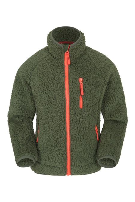 031528 BLAST BORG KIDS FULL ZIP FLEECE
