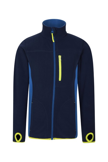 031533 VOYAGE KIDS CONTRAST FLEECE