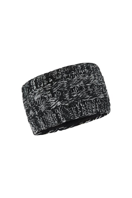 031561 WIDE SPECKLE KNITTED WOMENS HEADBAND