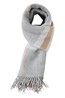 031574 CHECK WOMENS BLANKET SCARF
