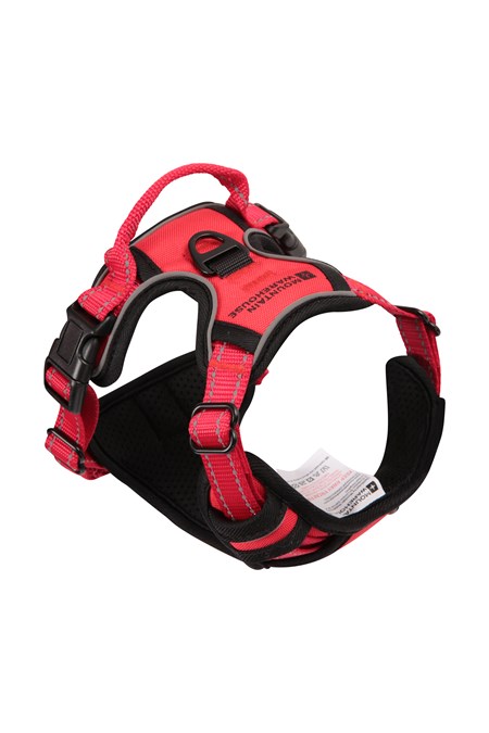 031634 DOG REFLECTIVE PADDED HARNESS SML
