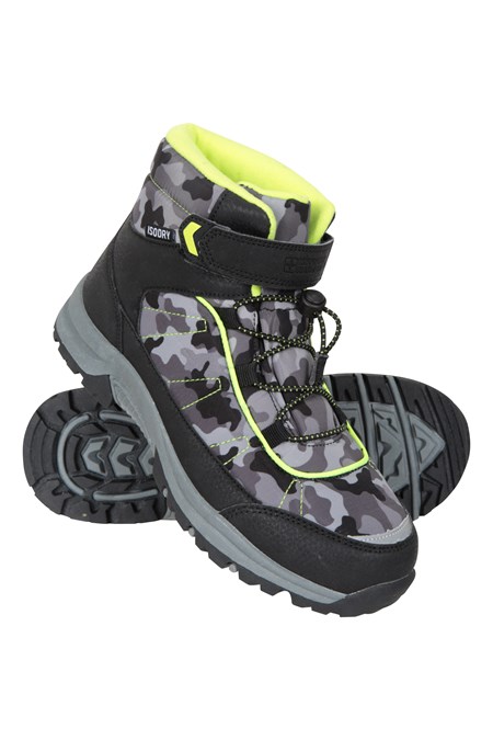 031775 CAMO WATERPROOF KIDS BOOT