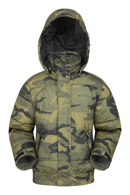 031874 PRINTED OUTLANDER KIDS PADDED JACKET
