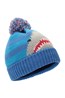 032047 SHARK FLEECE JUNIOR BEANIE