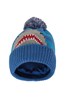 032047 SHARK FLEECE JUNIOR BEANIE
