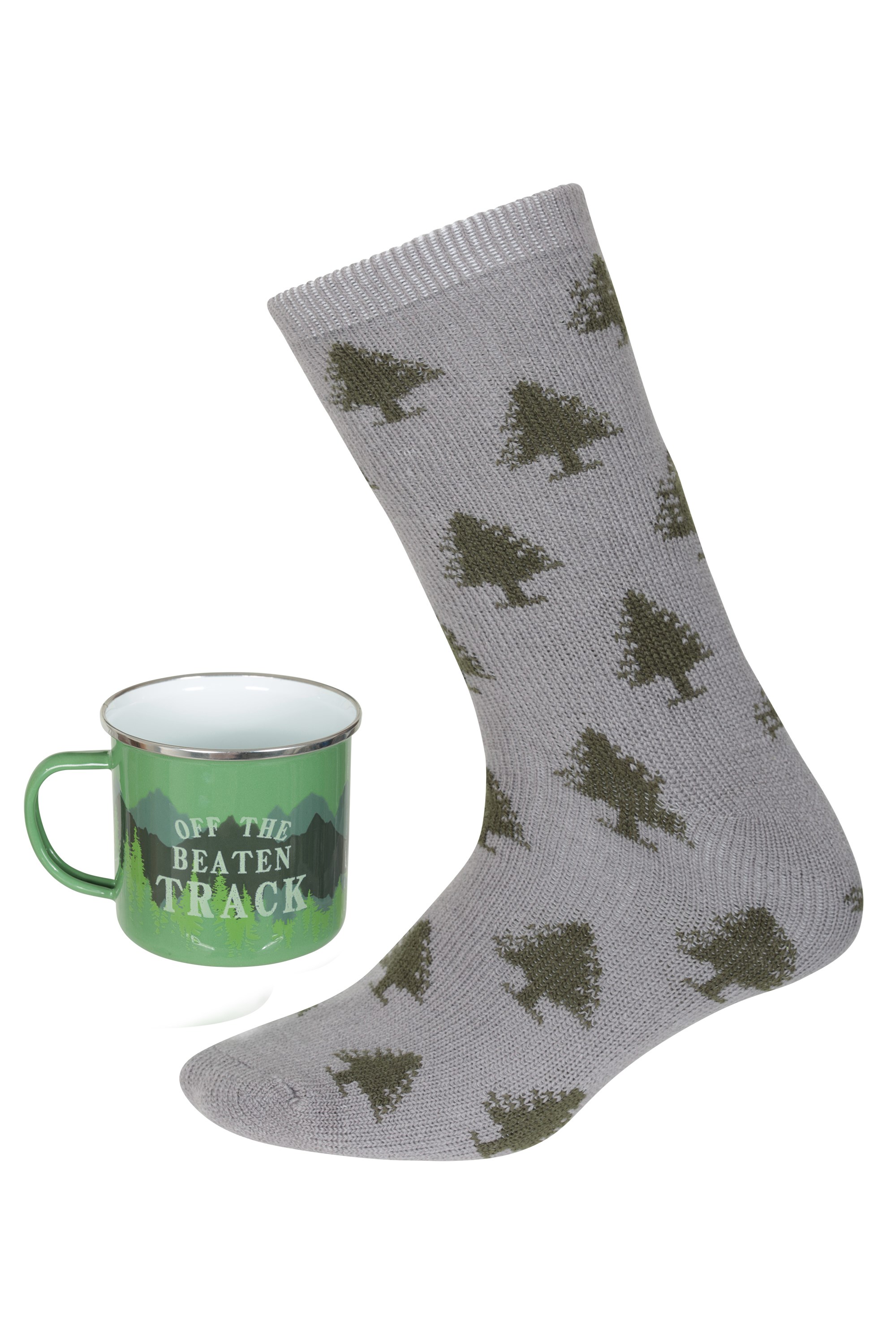 Enamel Mug & Sock Set Mens Mountain Warehouse CA
